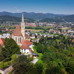 Blick über Judendorf-Straßengel