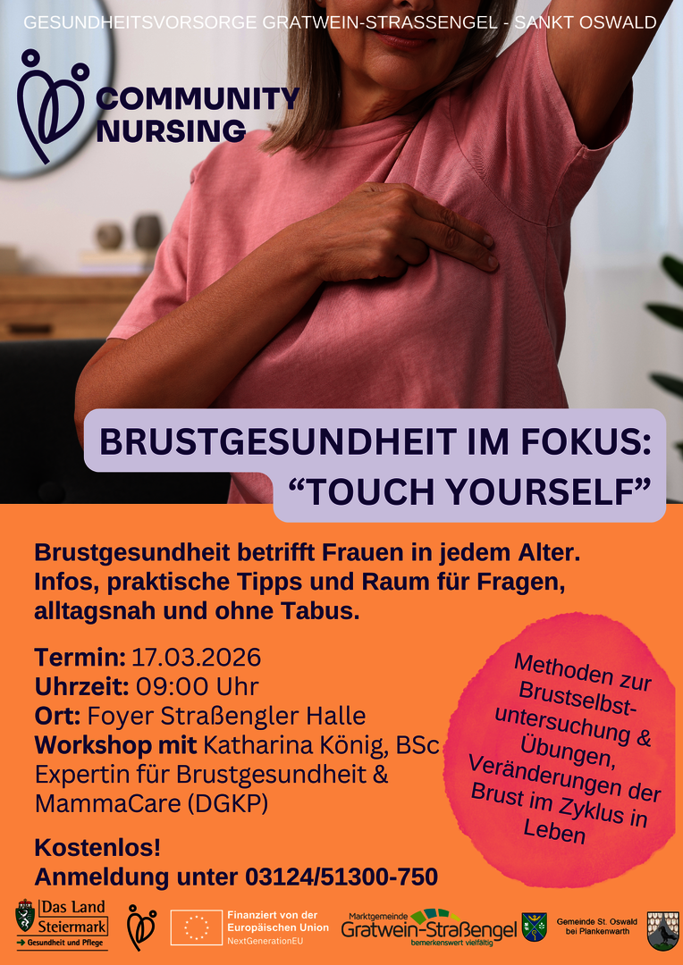 Vortrag Brustgesundheit im Fokus: Touch yourself