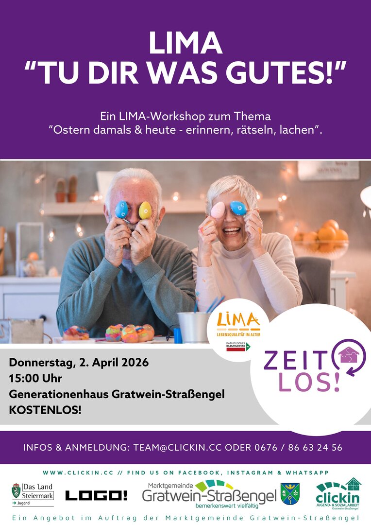 ZEITLOS: LIMA "Tu dir was Gutes"