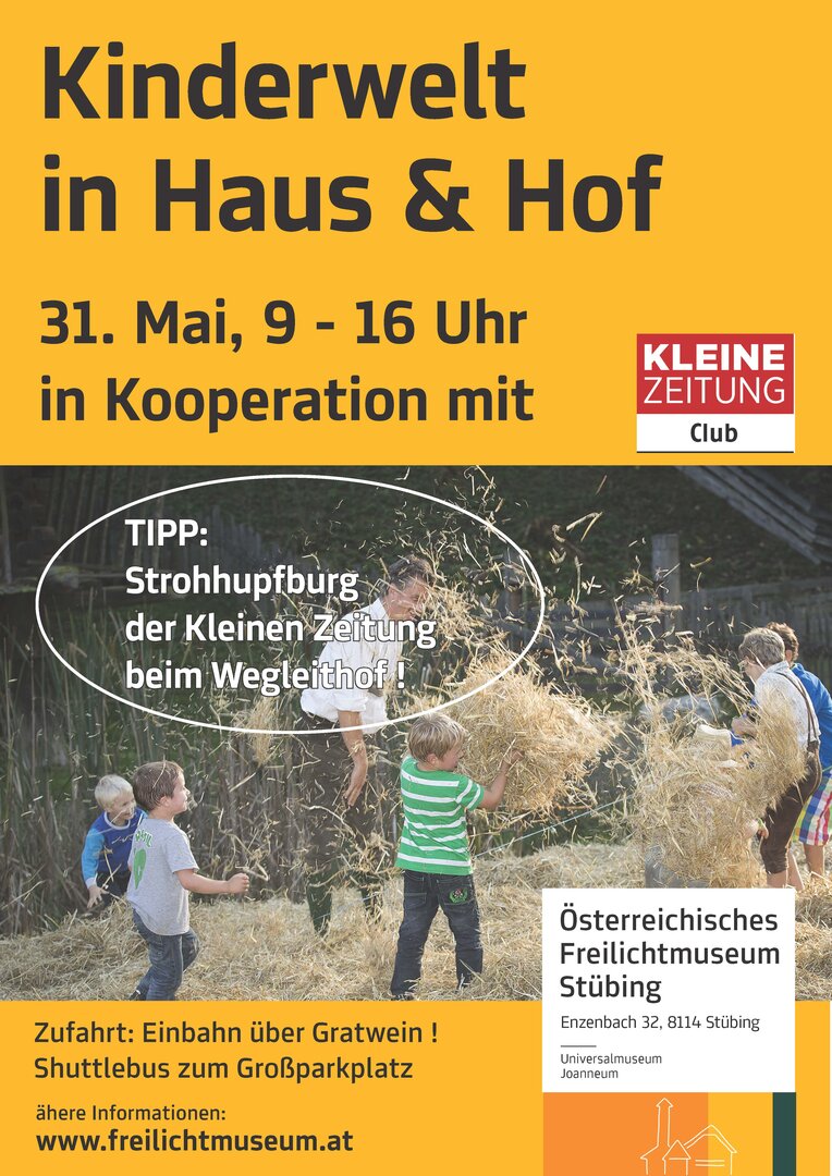 Kinderwelt in Haus und Hof