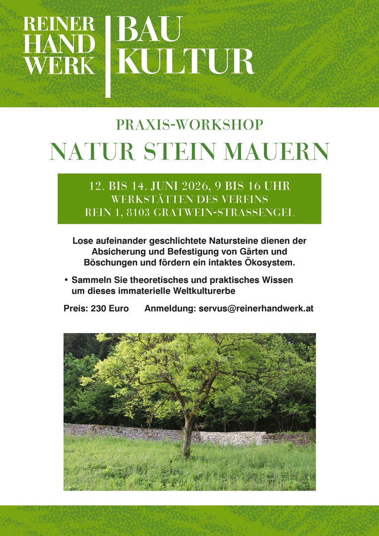 Naturstein-Mauern - Reiner Handwerk