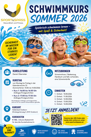 Schwimmkurs Sommer