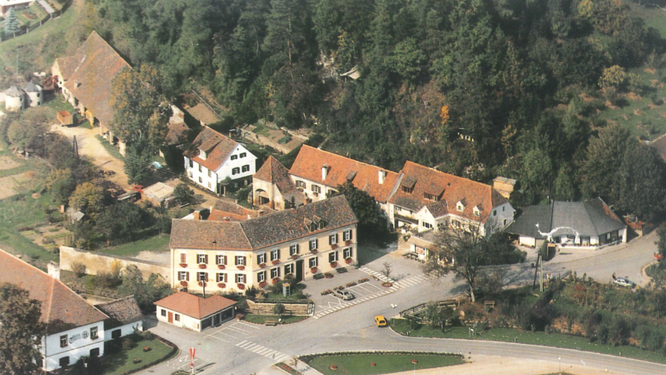 Luftbild Ortszentrum (1970, Sattler, Zwanzger)