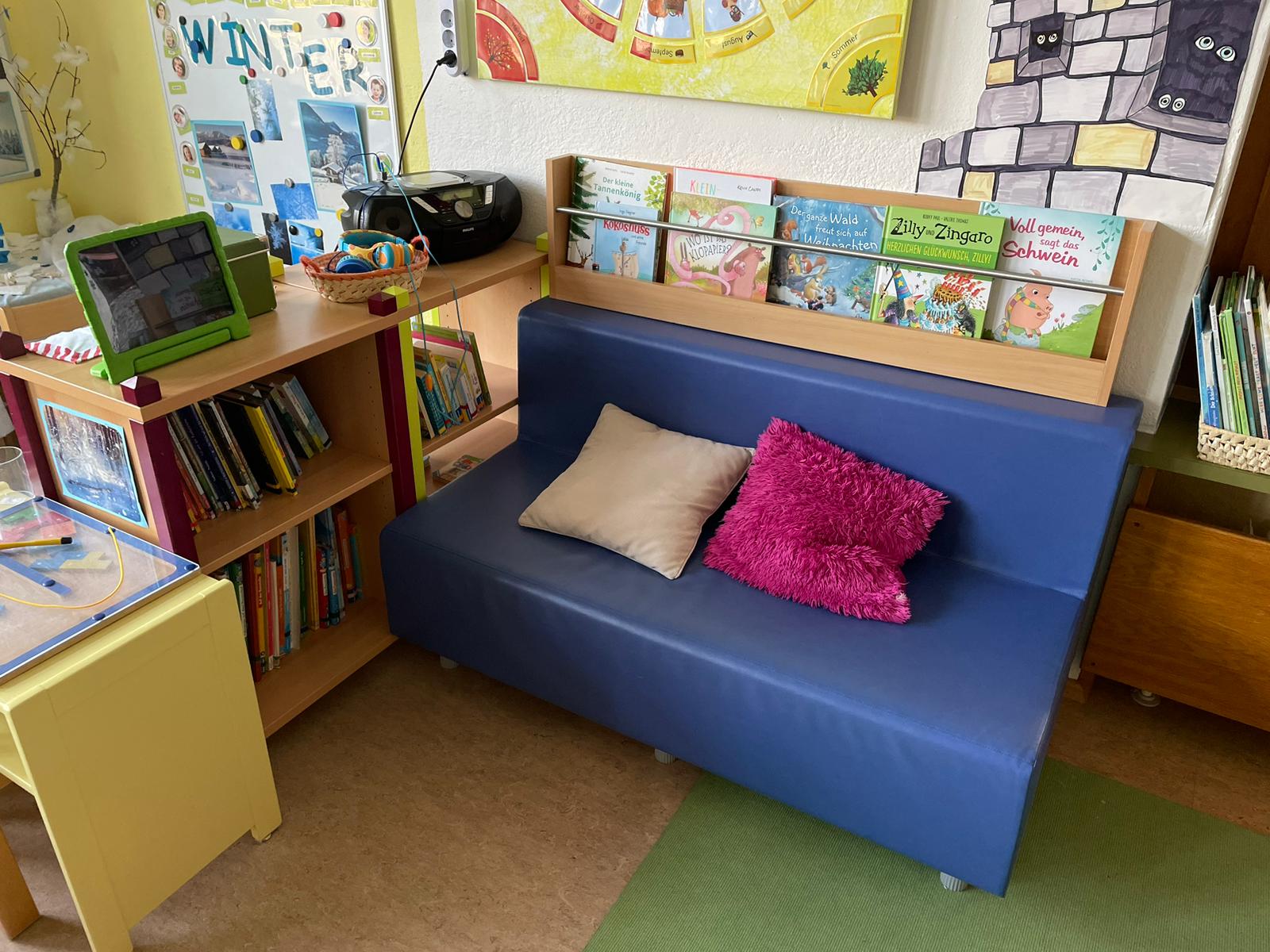 Kinderkrippen & Kindergärten 89 Unsere_Leseecke_Loewenzahn