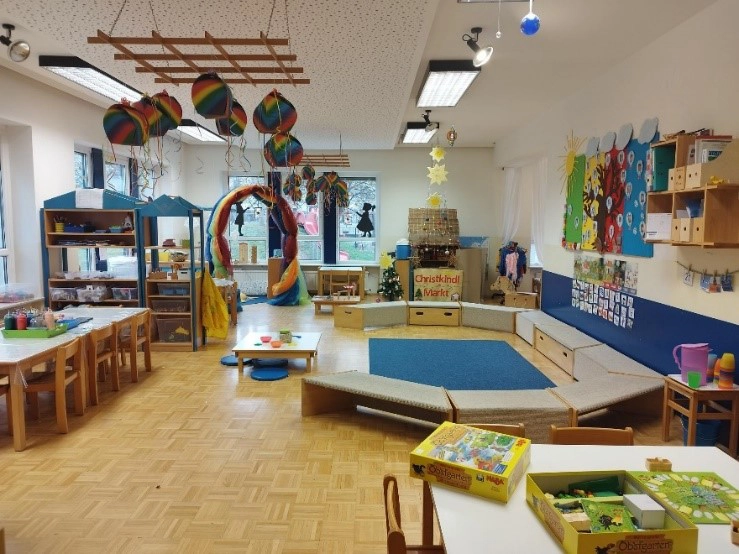 Kinderkrippen & Kindergärten 4 kreativer-marktkindergarten-judendorf-raum-1