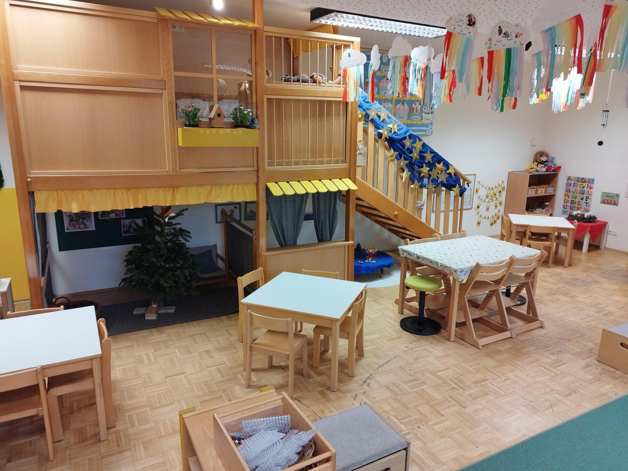 Kinderkrippen & Kindergärten 26 kreativer-marktkindergarten-judendorf-raum-22